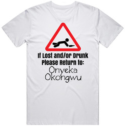 If Lost Or Drunk Return To Onyeka Okongwu T Shirt