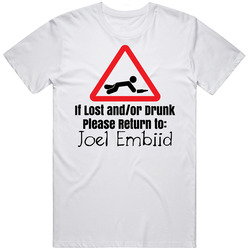 If Lost Or Drunk Return To Joel Embiid T Shirt