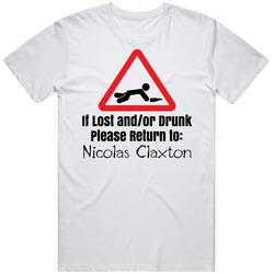 If Lost Or Drunk Return To Nicolas Claxton T Shirt