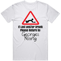 If Lost Or Drunk Return To Georges Niang T Shirt