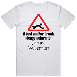 If Lost Or Drunk Return To James Wiseman T Shirt