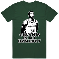 Giannis Antetokounmpo Is My Homeboy T Shirt