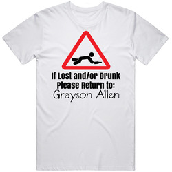 If Lost Or Drunk Return To Grayson Allen T Shirt