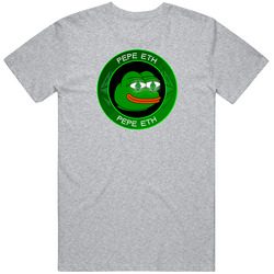 Pepe Eth Meme Coin T Shirt Pepe Eth Meme Coin T Shirt