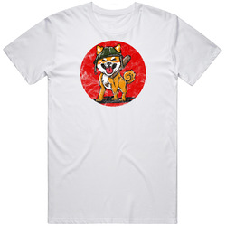 Shibonk Coin Worn Look T Shirt Shibonk Coin Worn Look T Shirt