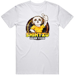 Shih Tzu Coin Worn Look T Shirt Shih Tzu Coin Worn Look T Shirt