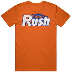 Orange Rush Defense Football Fan T Shirt