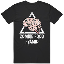 Zombie Food Pyramid Funny Halloween T Shirt Zombie Food Pyramid Funny Halloween T Shirt