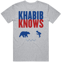 Khabib Knows Bear Fight T Shirt