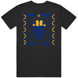 La Football Sugar Skull T Shirt