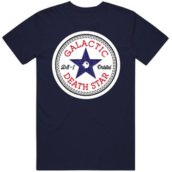 Chuck Taylor Converse Starwars Parody Galactic Death Star T Shirt