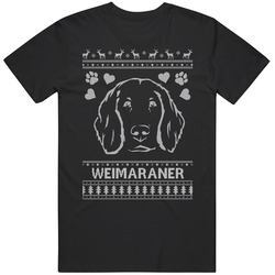 Weimaraner Dog Owner Lover Ugly Christmas Sweater T Shirt Weimaraner Dog Owner Lover Ugly Christmas Sweater T Shirt