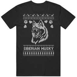 Siberian Husky Dog Owner Lover Ugly Christmas Sweater T Shirt Siberian Husky Dog Owner Lover Ugly Christmas Sweater T Shirt