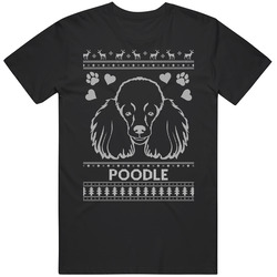 Poodle Dog Owner Lover Ugly Christmas Sweater T Shirt Poodle Dog Owner Lover Ugly Christmas Sweater T Shirt