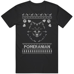 Pomeranian Dog Owner Lover Ugly Christmas Sweater T Shirt Pomeranian Dog Owner Lover Ugly Christmas Sweater T Shirt