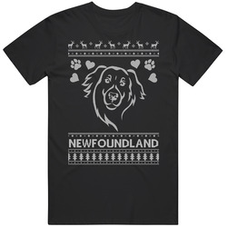 Newfoundland Dog Owner Lover Ugly Christmas Sweater T Shirt Newfoundland Dog Owner Lover Ugly Christmas Sweater T Shirt