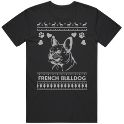 French Bulldog Dog Owner Lover Ugly Christmas Sweater T Shirt French Bulldog Dog Owner Lover Ugly Christmas Sweater T Shirt