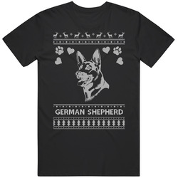 German Shepherd Dog Owner Lover Ugly Christmas Sweater T Shirt German Shepherd Dog Owner Lover Ugly Christmas Sweater T Shirt