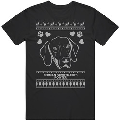 German Shorthaired Pointer Dog Owner Lover Ugly Christmas Sweater T Sh German Shorthaired Pointer Dog Owner Lover Ugly Christmas Sweater T Sh