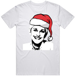 Ellen Degeneres Santa Christmas T Shirt Ellen Degeneres Santa Christmas T Shirt