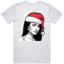 Angelina Jolie Santa Christmas T Shirt Angelina Jolie Santa Christmas T Shirt