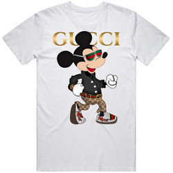 Gnocchi Trendy Brand Logo Parody Mickey Mouse T Shirt Gnocchi Trendy Brand Logo Parody Mickey Mouse T Shirt