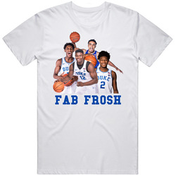 Duke Fab Frosh Zion Williamson Tre Jones Rj Barrett Cam Reddish Basket