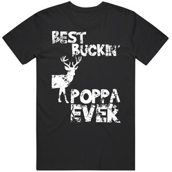 Best Buckin Poppa Ever Funny Fathers Day T Shirt Best Buckin Poppa Ever Funny Fathers Day T Shirt