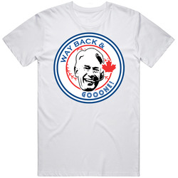 Buck Martinez Wayback And Gone Toronto Baseball Logo T Shirt