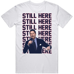 Tom Brady Still Here Mic Drop Football Fan T Shirt