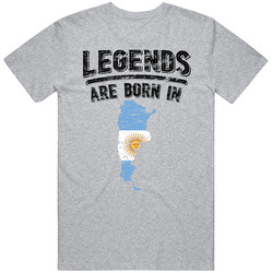Legends Are Born In Argentina Vintage T Shirt Legends Are Born In Argentina Vintage T Shirt