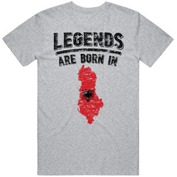 Legends Are Born In Albania Vintage T Shirt Legends Are Born In Albania Vintage T Shirt