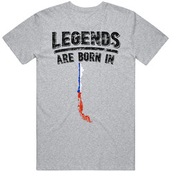 Legends Are Born In Chile Vintage T Shirt Legends Are Born In Chile Vintage T Shirt