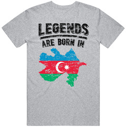 Legends Are Born In Azerbaijan Vintage T Shirt Legends Are Born In Azerbaijan Vintage T Shirt