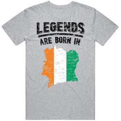 Legends Are Born In Cote D Ivoire Vintage T Shirt Legends Are Born In Cote D Ivoire Vintage T Shirt