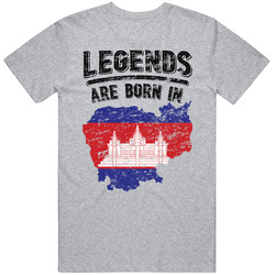 Legends Are Born In Cambodia Vintage T Shirt Legends Are Born In Cambodia Vintage T Shirt