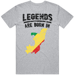 Legends Are Born In Congo Brazzaville Vintage T Shirt Legends Are Born In Congo Brazzaville Vintage T Shirt