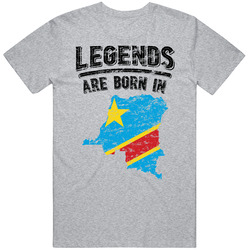 Legends Are Born In Congo Kinshasha Vintage T Shirt Legends Are Born In Congo Kinshasha Vintage T Shirt
