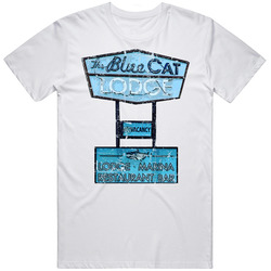 Blue Cat Lodge Sign Ozark Netflix Fan T Shirt