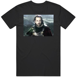 Luke Perry As Lorash Dragon Warriors Movie Scene Fan T Shirt