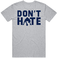 Dont Hate Linebacker Football T Shirt