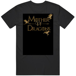 Game Of Thrones Mother Of Dragons Gold T Shirt