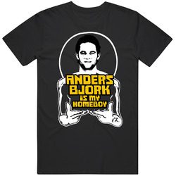 Anders Bjork Is My Homeboy Funny Boston Hockey T Shirt