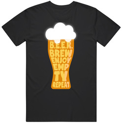Beer Brew Enjoy Empty Repeat Funny Drinking T Shirt Beer Brew Enjoy Empty Repeat Funny Drinking T Shirt