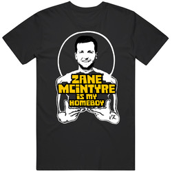 Zane Mcintyre Is My Homeboy Funny Boston Hockey T Shirt