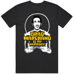 Brad Marchand Is My Homeboy Funny Boston Hockey T Shirt