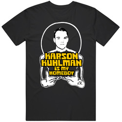 Karson Kuhlman Is My Homeboy Funny Boston Hockey T Shirt