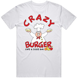 Crazy Burger Cafe And Juice Bar Favorite Restaurant T Shirt