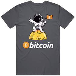 Bitcoin To The Moon Crypto T Shirt