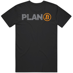 Plan B Bitcoin Crypto Worn Look T Shirt